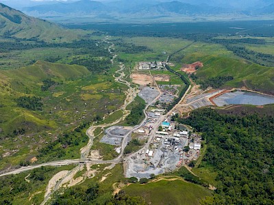 Kainantu Mine Aerial View - K92 Mining