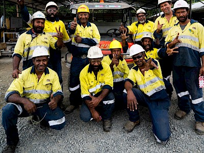 Kainantu Mine Staff and Crew - K92 Mining