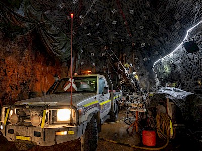 Kainantu Mine Underground Drilling Machinery - K92 Mining
